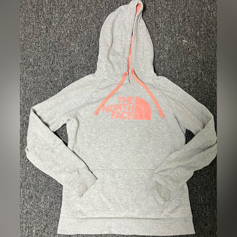 The North Face Kids Light Gray and Pink One Piece